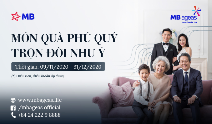 Chương trình khuyến mại: Món Quà Phú Quý - Trọn đời như ý
